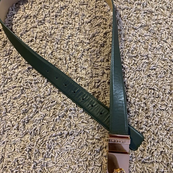 Olive Green Buscemi Belt with Extra Locks 105/42 - Picture 2 of 6